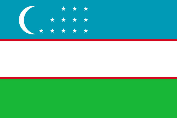 Uzbekistan Flag